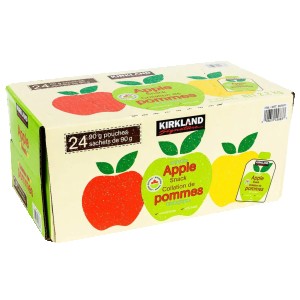 Kirkland Signature Organic Unsweetened Apple Snacks